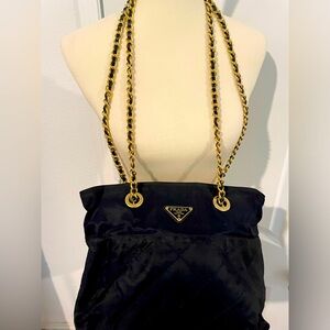 Authentic Prada quilted bag